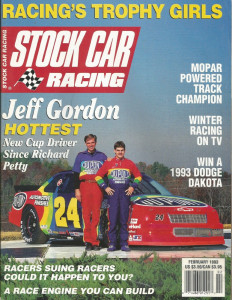 STOCK CAR RACING 1993 FEB - JEFF GORDAN Spcl, INDY GOES TO DARLINGTON, PORKY*